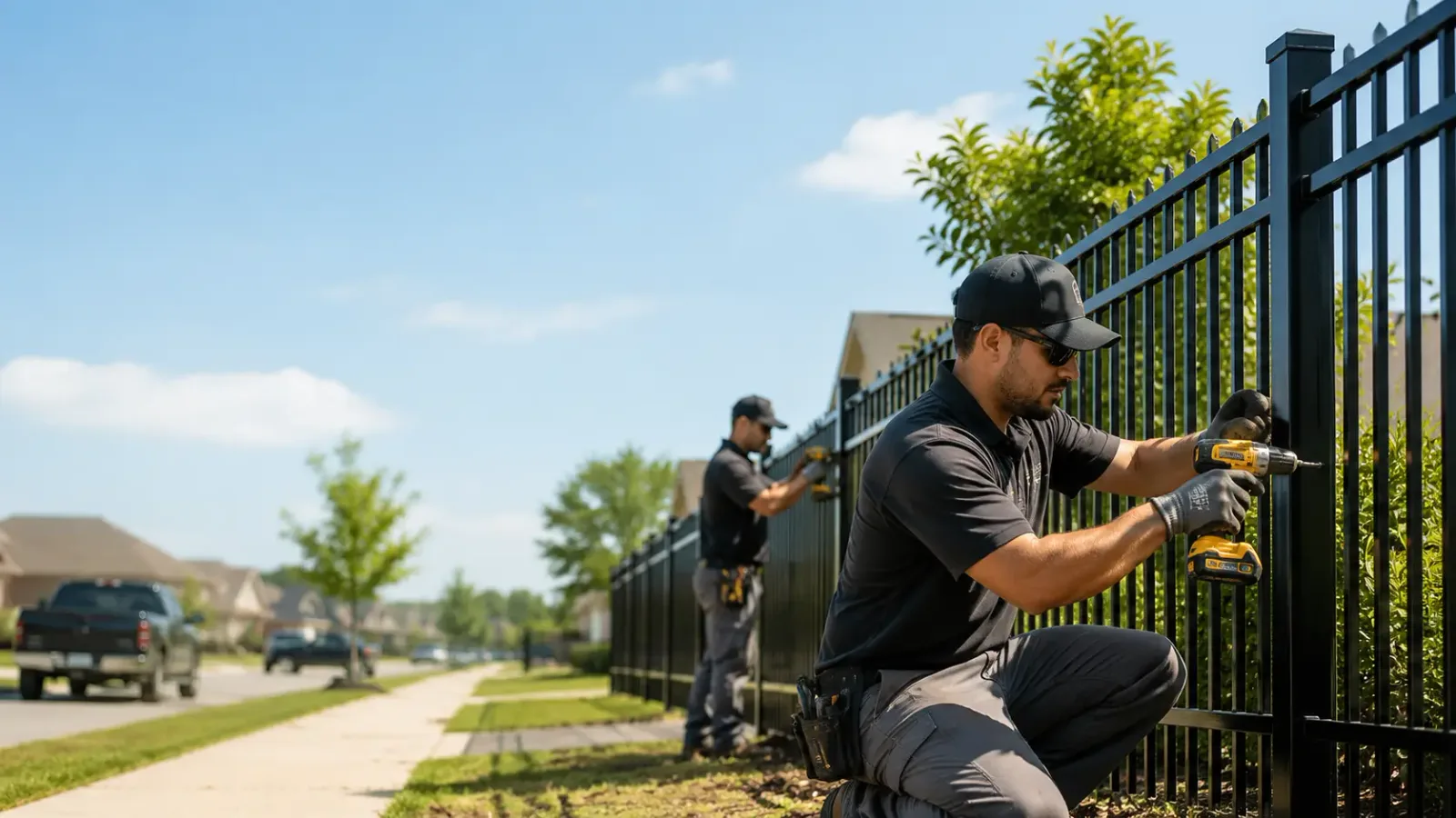 Metal Fence Installation in Larned, KS